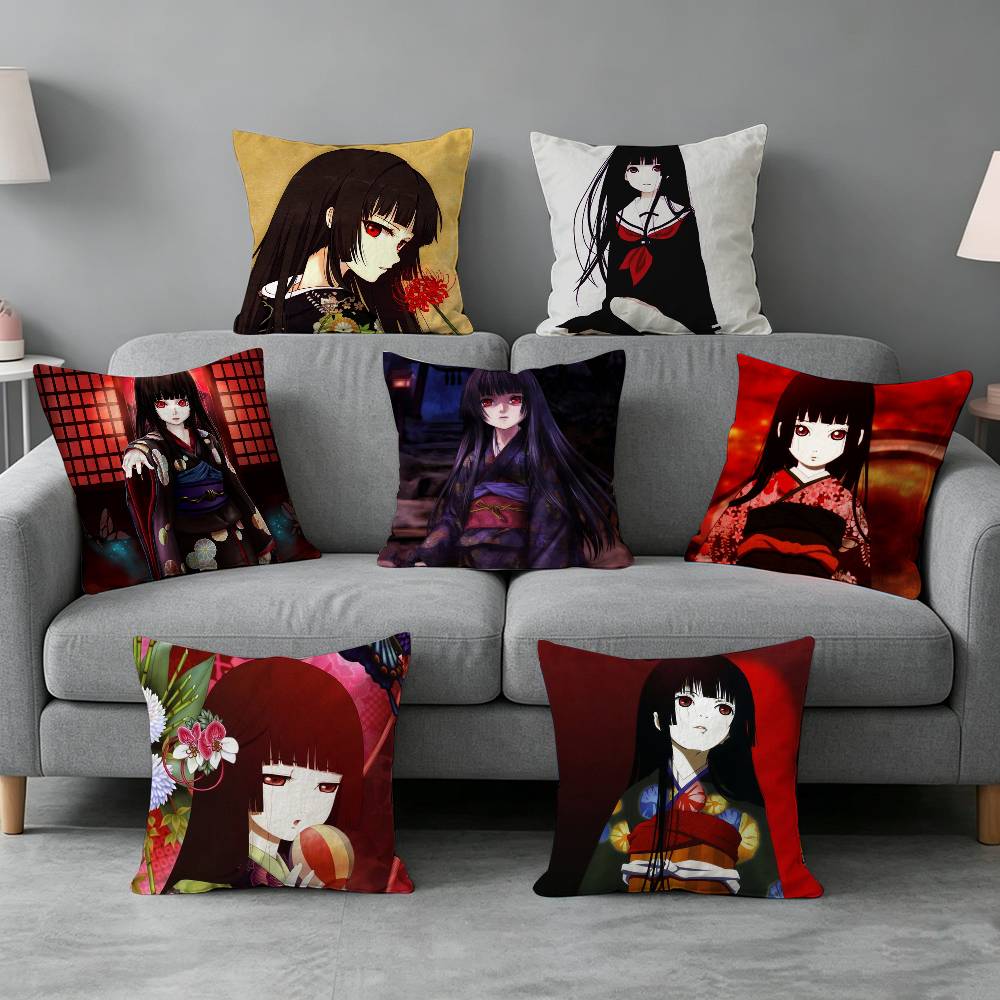 Home Textiles Definition - Fodera per cuscino Hell G-Girl Anime-e,