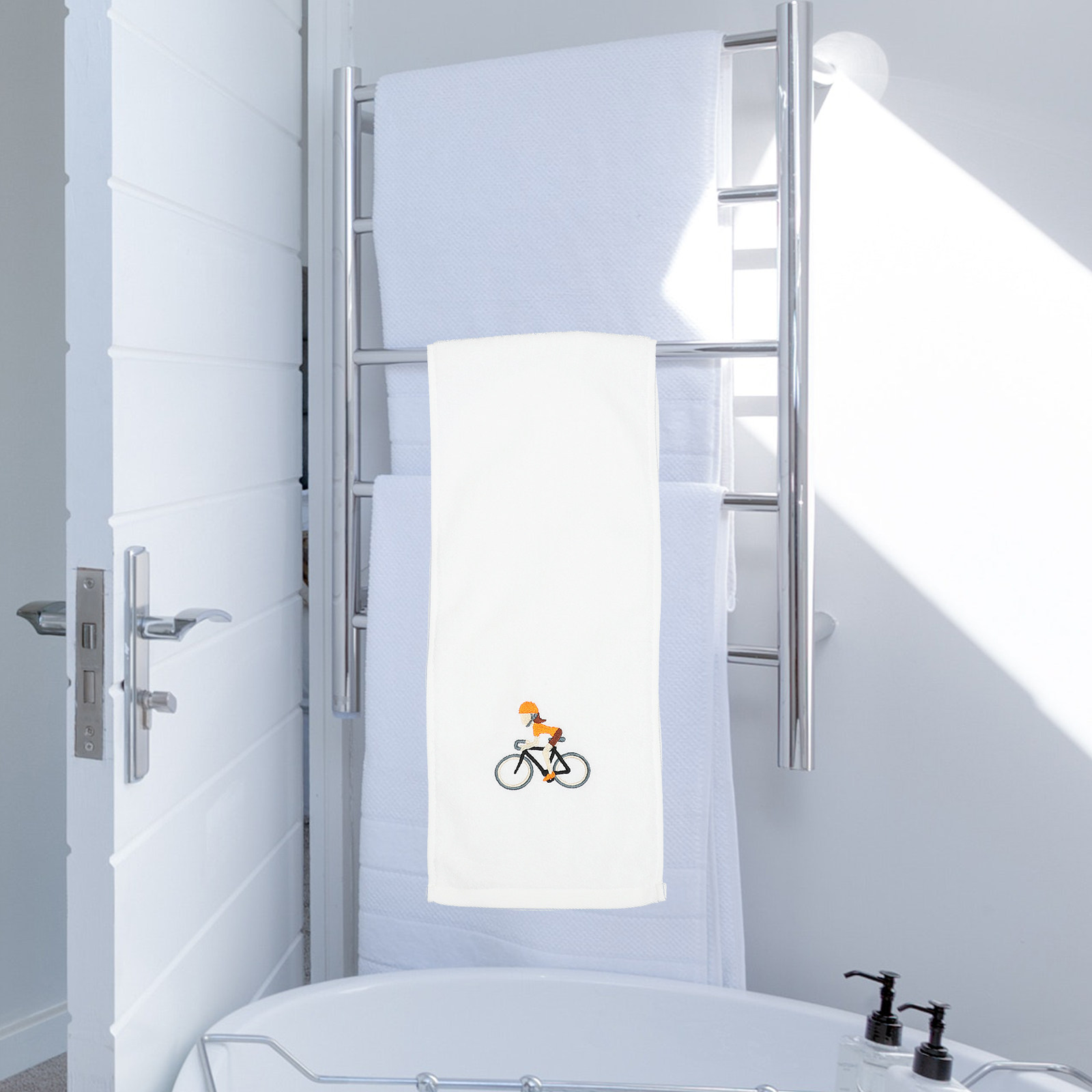 Home Textiles Towel Set - Asciugamano Assorbente in Cotone, Spesso e