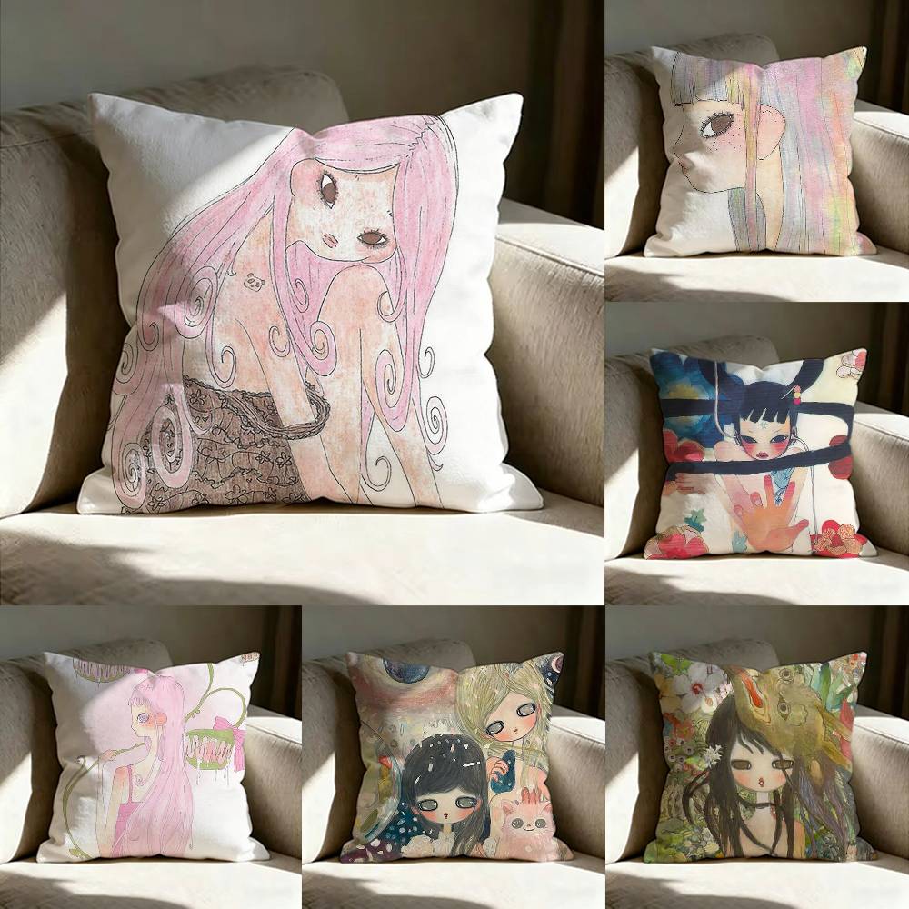 Aya Home Textiles - A-Aya T-Takano Kawaii Big-Eyed Girl Federa