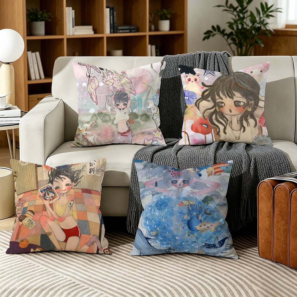Aya Home Textiles - A-Aya T-Takano Federa decorativa per divano,