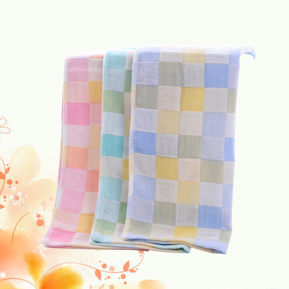 Home Textiles Towel Set - 3 Pezzi di Asciugamani in Cotone
