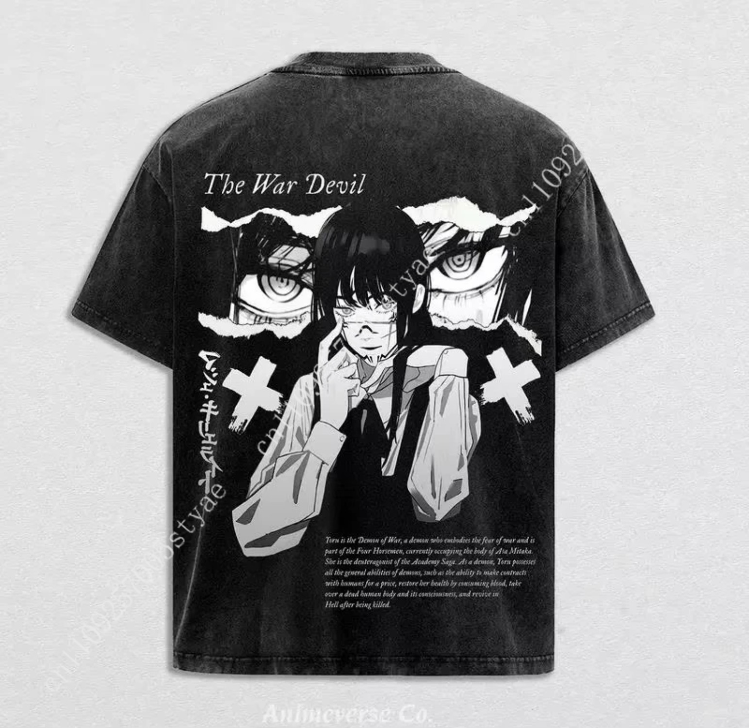 T-shirt Grafica Anime Chainsaw - Quilt Cotton Summer recensione e prezzo
