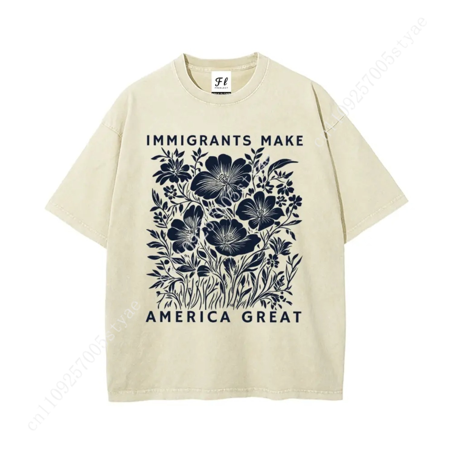 T-Shirt Oversize Unisex 'Immig - Quilt Cotton Summer recensione e prezzo