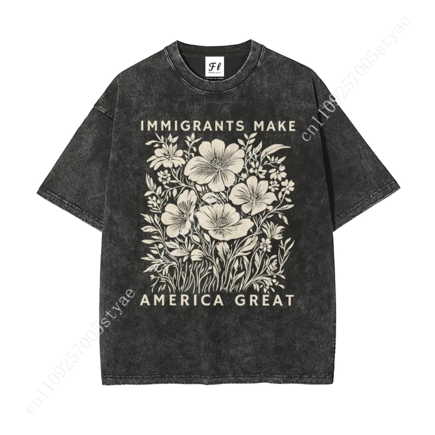 T-Shirt Oversize Unisex 'Immig - Quilt Cotton Summer recensione e prezzo