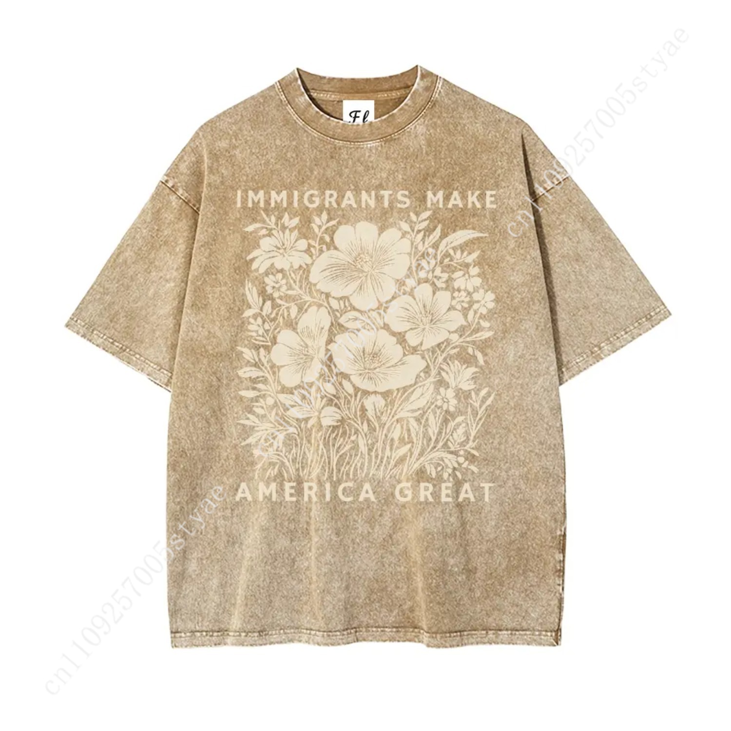 T-Shirt Oversize Unisex 'Immig - Quilt Cotton Summer recensione e prezzo