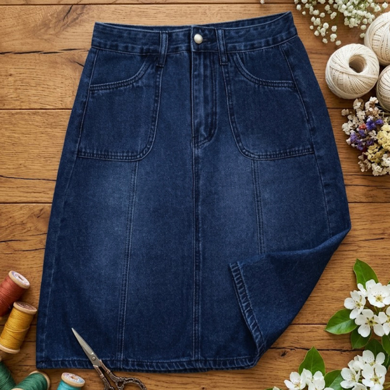 Gonna in denim da donna a vita - Quilt Cotton Summer recensione e prezzo