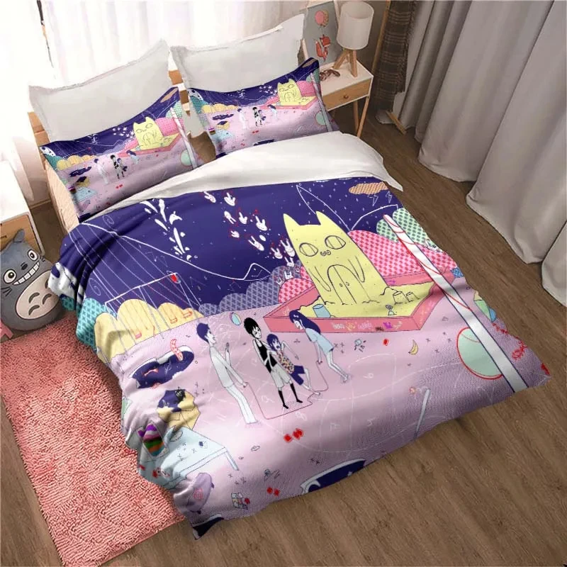 Moda 3D Stampato Anime Omori S - Home Textiles Bedding recensione e prezzo